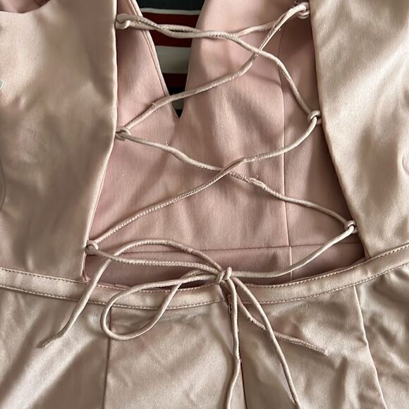 Mac Duggal IEENA 26273 Prom Dress Long Mermaid Backless V Neck Corset - Picture 6 of 7